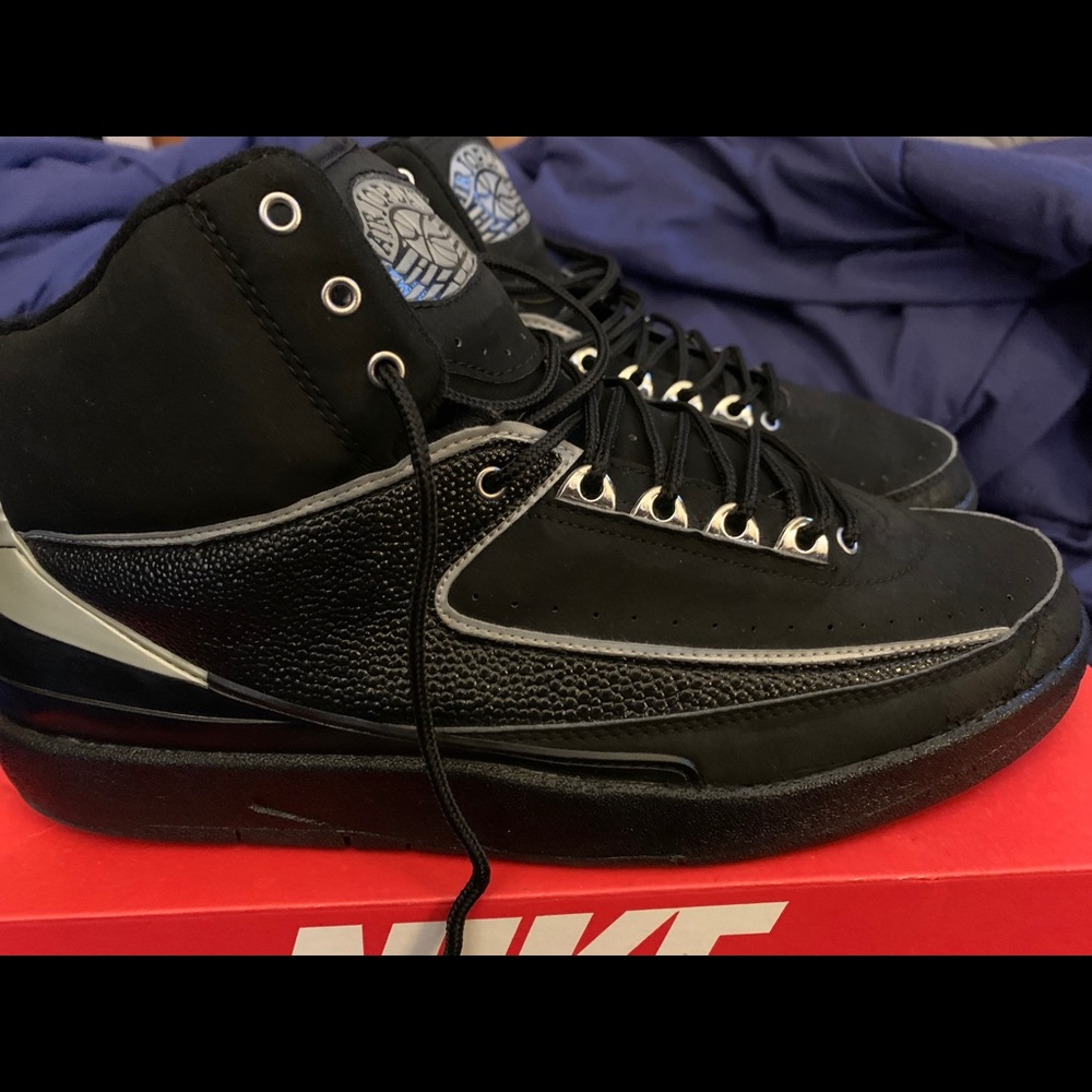 JORDAN 2 RETRO BLACK CHROME (Size 11.5 Men)